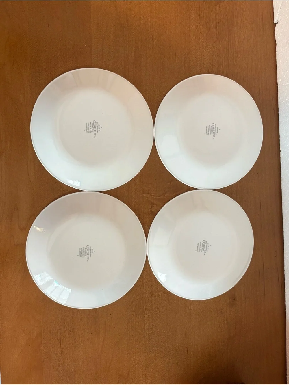 Set of 4 Vintage Corelle Country Cottage Dessert/Bread Plates EXCELLENT